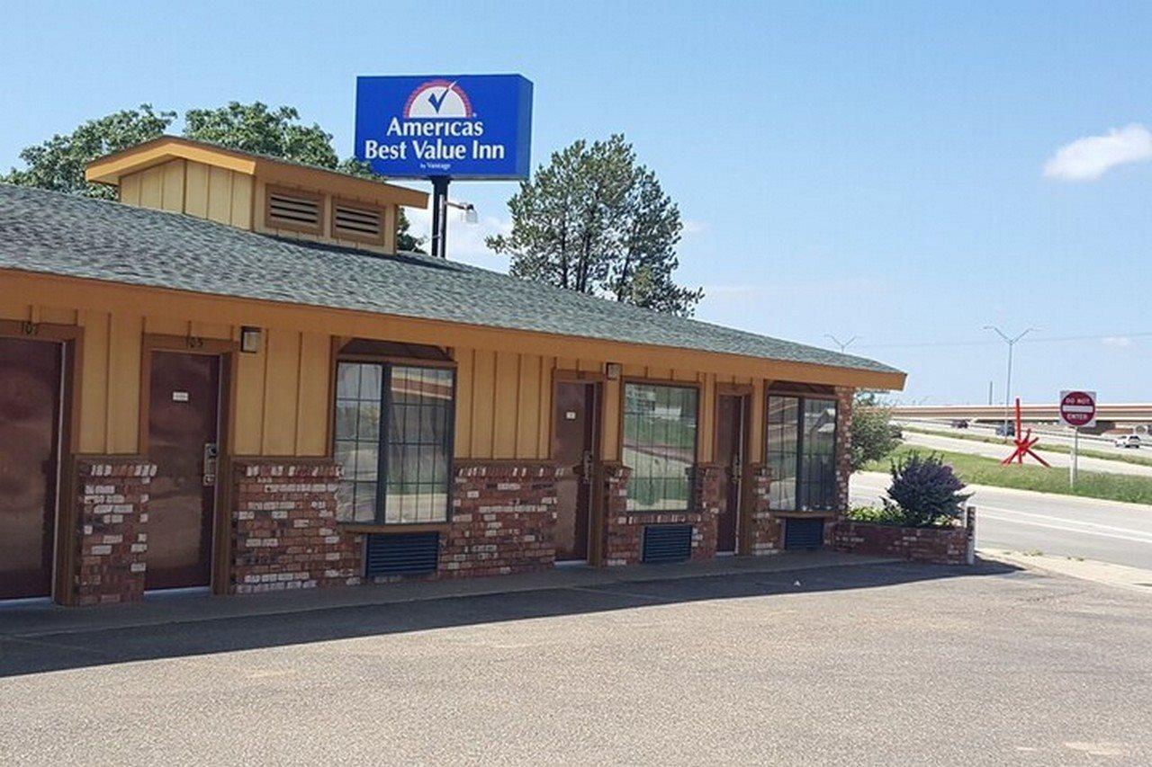 Stadium Motel Lubbock Buitenkant foto