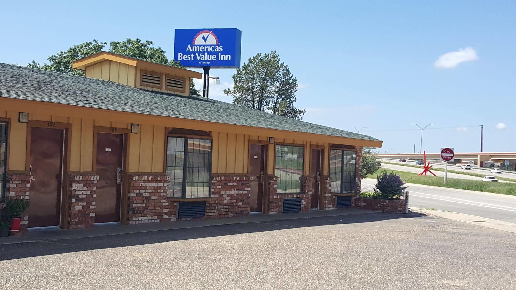 Stadium Motel Lubbock Buitenkant foto
