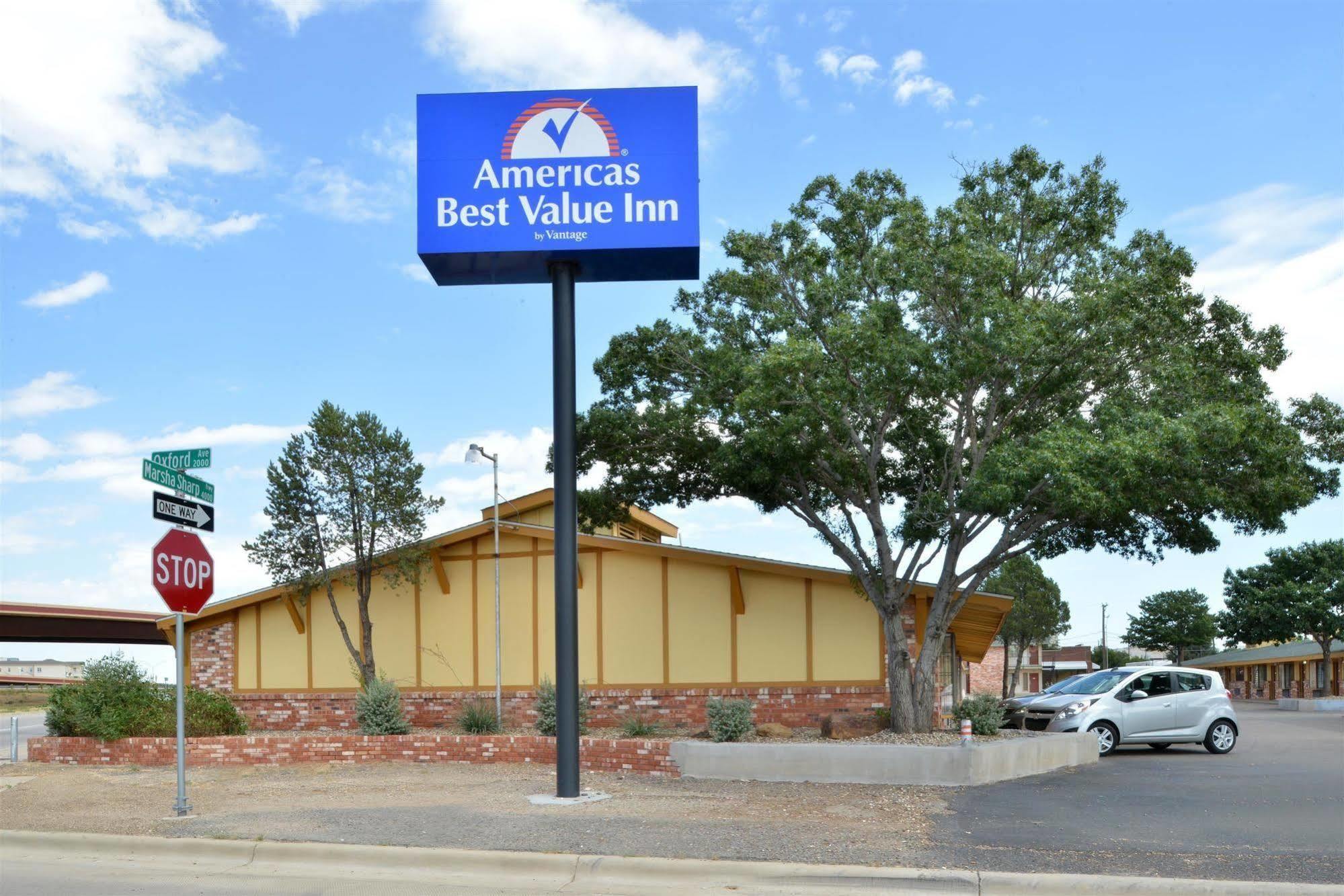 Stadium Motel Lubbock Buitenkant foto